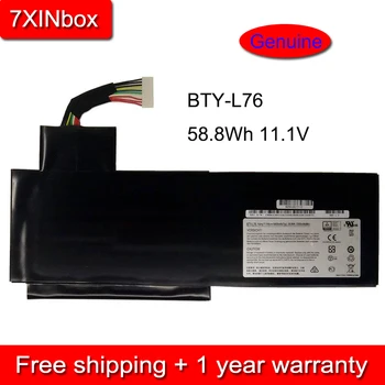 7XINbox 58.8 מ 11.1 V מקורי BTY-L76 סוללה של מחשב נייד עבור MSI Erazer X7613 MD98802 MS-1771 XMG C703 GS70 GS72 GS60 סדרה 5400mAh
