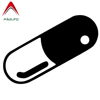 Aliauto Cretive הרכב מדבקה חידוש הגלולה רופא אחות מכוניות אופנועים אביזרי PVC מדבקות עבור לאדה קיה מאזדה,18cm*6cm