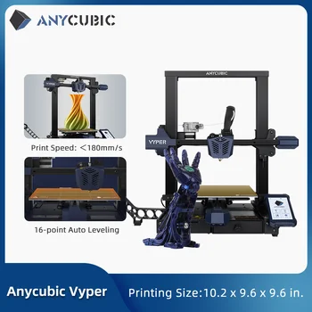ANYCUBIC מדפסת 3D Vyper FDM אוטומטי פילוס מדפסת 3D עם 245 * 245 * 260mm גודל הדפסה אוטומטית פילוס 3D 3 D מדפסות