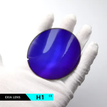 EXIA H1 משקפי שמש עדשות צבע אפור HMC AR כחול מצופה CR39 שרף UV400 בסיס עקומת 6