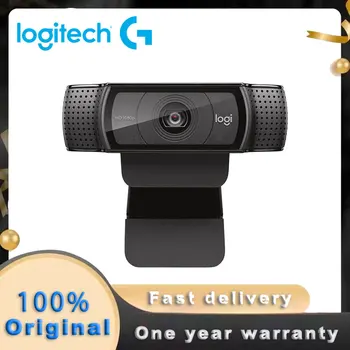 Logitech C920 Pro HD מצלמת 1080P מסך רחב שיחות וידאו הקלטה נייד 30fps CameraWeb מצלמת פוקוס אוטומטי עדשת זכוכית Camerea