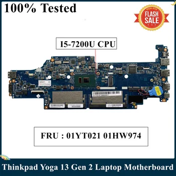 LSC שופץ עבור Lenovo Thinkpad Yoga 13 Gen 2 לוח אם מחשב נייד ליבה SR342 I5-7200U DA0PS9MB8E0 01YT021 01HW974 DDR4