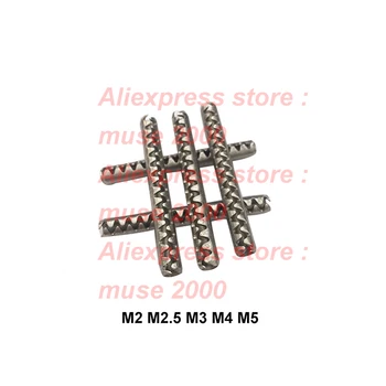 M2 M2.5 M3 M4 M5 M6 אביב פינים חלולים סיכות גלילי סיכות צורת שן גלי, משונן סיכות split pin פיר 304 פלדה