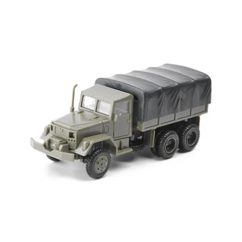 M35 צבאי משאית חידות מודלים 3D פלסטיק להרכבת בניין לבנים למבוגרים DIY חול סצנות הנגמ מכוניות