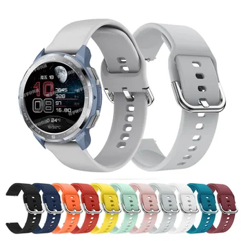 Smartwatch להקת סיליקון רצועה בשביל כבוד שעון ג ' י פרו/GS 3 22mm ספורט החלפת צמיד כבוד קסם 2 1 46mm גברים קוראה