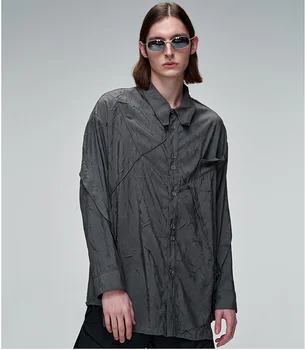 X03165 אופנה גברים חולצות 2023 המסלול יוקרה מותג מפורסם עיצוב אירופאי סגנון המפלגה בגדי גברים