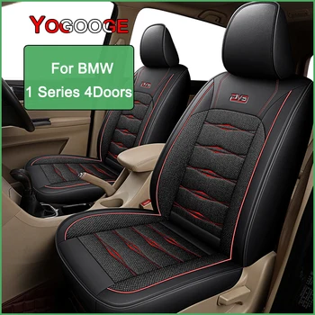YOGOOGE מושב המכונית כיסוי עבור ב. מ. וו סדרה 1 E87 F20 F40 Hatchback 4-דלתות אביזרי רכב פנימיים (1seat)