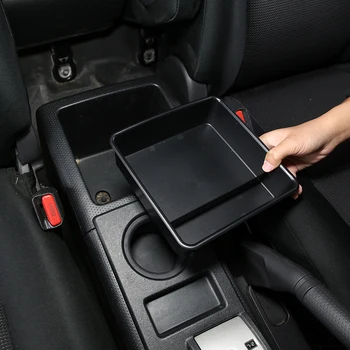 אביזרי רכב ABS&TPE המכונית שליטה מרכזית משענת יד תיבת אחסון תיבת אחסון פנימי מחיצה עבור טויוטה FJ קרוזר 2007-2021