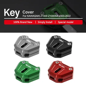 אופנוע CNC מפתח תיק מחזיק מפתחות כיסוי מעטפת עבור KAWASAKI Z1000 Z1000SX 2003-2022 2021 2020 2019 מפתח מכסה כובע המפתחות תיק מעטפת