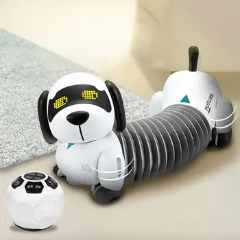 אלקטרוניים חכמים חיות מחמד צעצוע בשלט רחוק תחש גור רובוטית RC כלב רובוט
