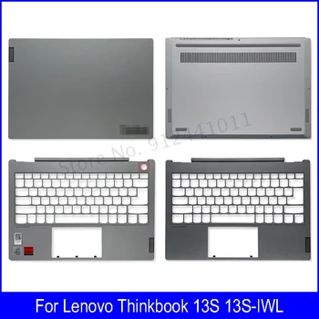 המחשב הנייד החדש LCD אחורי כיסוי עבור Lenovo Thinkbook ו-13 ו-13-IWL סדרה Palmres התחתונה Caset C D לכסות עם טביעת האצבע חור אפור