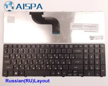 המחשב הנייד החדש מקלדת Acer Aspire 5742 5742G 5742Z 5742ZG 5745 5745G 5745P 5745PG 5745Z RU רוסית פריסה