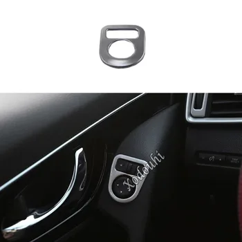 המכונית גלאי מקל אחורית צד זכוכית מראה מתג כפתור לקצץ מסגרת המנורה 1PCs על ניסן הקאשקאי J11 2016 2017 2018