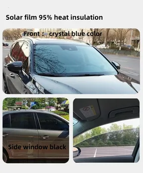 המכונית חלון אלומיניום גוון הצביעה גליל סרט רכב אוטומטי הביתה לקשט זכוכית החלון סרט שמש UV מגן מדבקת החלון סרטים