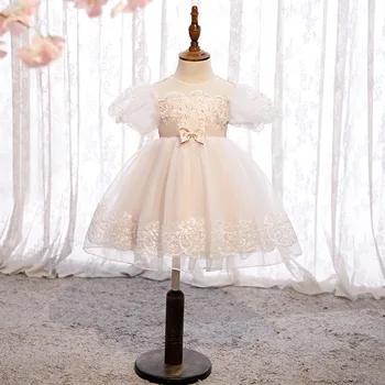 השמלה של הילדה החדשה ילדים קטנים פנג פנג חצאית תינוק חמוד שמלת יום ההולדת שנה של הילדים נסיכת חצאית