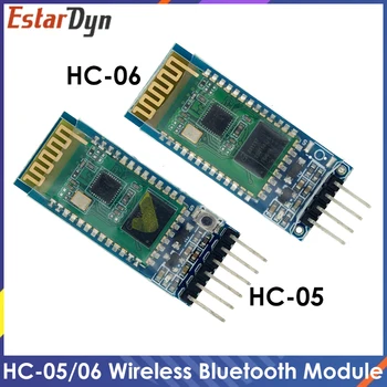 חדש HC-05 HC 05 hc-06 HC 06 RF Wireless Bluetooth משדר עבד מודול RS232 / TTL כדי UART ממיר ומתאם