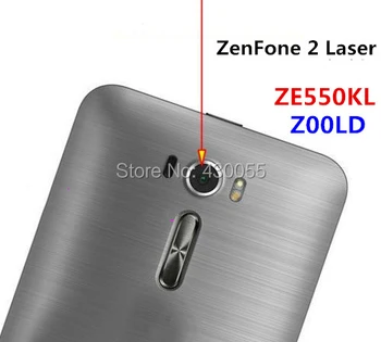 חדש Ymitn דיור בחזרה מצלמה אחורית עדשת זכוכית עם מדבקה ASUS Zenfone2 לייזר ZE550KL Z00LD 5.5 אינץ', משלוח חינם