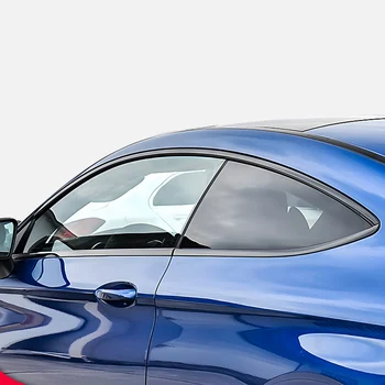 חלון המכונית לקצץ כיסוי עבור מרצדס בנץ C 205 קופה c class 2016-2021 c200 260 300/amg החיצוני אביזרים