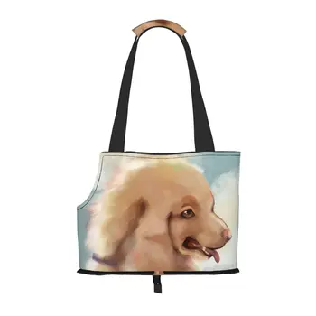 כלב חמוד הכלב הארנק הסלולרי בכיס ובטיחות, יתד,רך-צדדי כלב קטן המוביל עבור חיית המחמד חיצונית קניות תיק