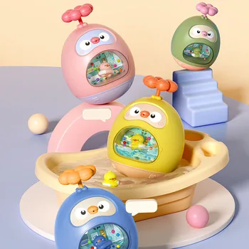מונטסורי התינוק אמבטיה צעצועים לילדים אמבטיה מקלחות רחצה תרסיס מים צעצוע לילדים מצחיק רעשנים כוס מים משחק צעצוע
