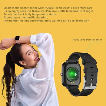 מותאם אישית חדש פני שעון ספורט שעון חכם גברים IP68, עמיד למים קצב הלב לחץ דם נשים Smartwatch עבור אנדרואיד IOS