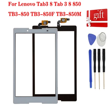 עבור Lenovo Tab3 8 טאב 3 8 850 TB3-850 TB3-850F TB3-850M 8 מסך מגע דיגיטלית חיישן זכוכית לוח מגע מחליף