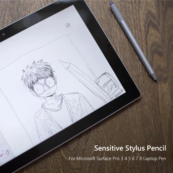 עבור Microsoft Surface Pro 3 4 5 6 7 8 Stylus Pen ב-Bluetooth תואם עפרונות