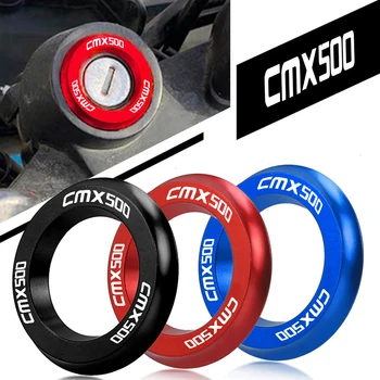 עבור הונדה CMX500 2017- 2020 2021 2022 2023 אופנוע דקורטיביים טבעת אלומיניום אביזרים מתג הצתה לכסות את הטבעת CMX 500
