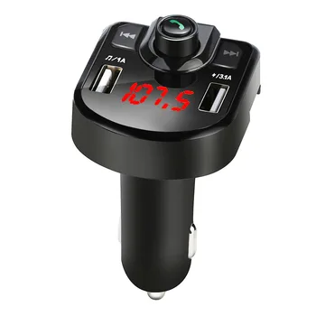 על לוח משדר FM על לוח MP3 Bluetooth Dual USB מטען לרכב המכונית mp3 Bluetooth מקלט מפעל מכירה ישירה OEM