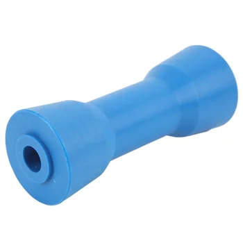 קיל רולר חוזק גבוה PVC אנטי דפורמציה 160mm עצמי מרכוז פיר קיל רולר כחול טריילר