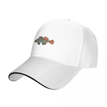 קשת נחשון (Etheostoma caeruleum) כובע בייסבול כובע גולף חוף השמש כובעים עבור נשים גברים