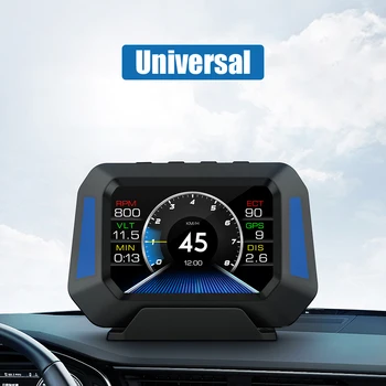 שיפוע ה-GPS מד מהירות אביזרי רכב האד המכונית רמת חיישן בזמן אמת רכב שטח מערכת P21 4x4 Inclinometer